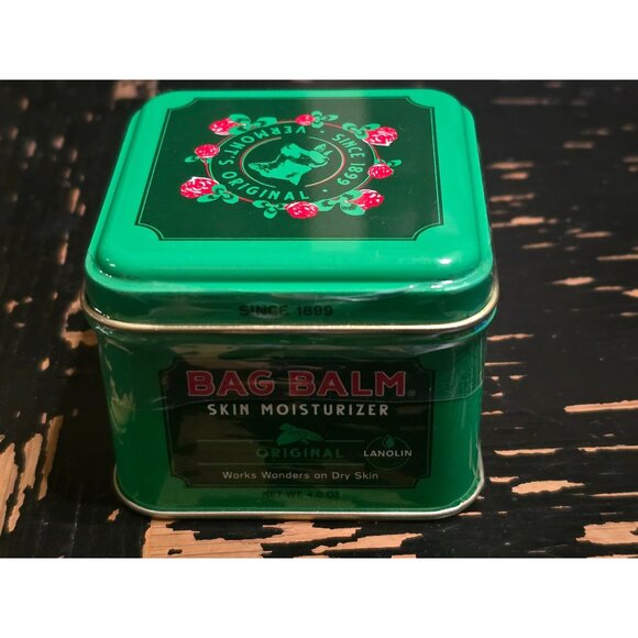 Bag Balm Skin Moisturizer Tin 4 Oz Original Vermonts Original Dry Skin Relief - Picture 1 of 2